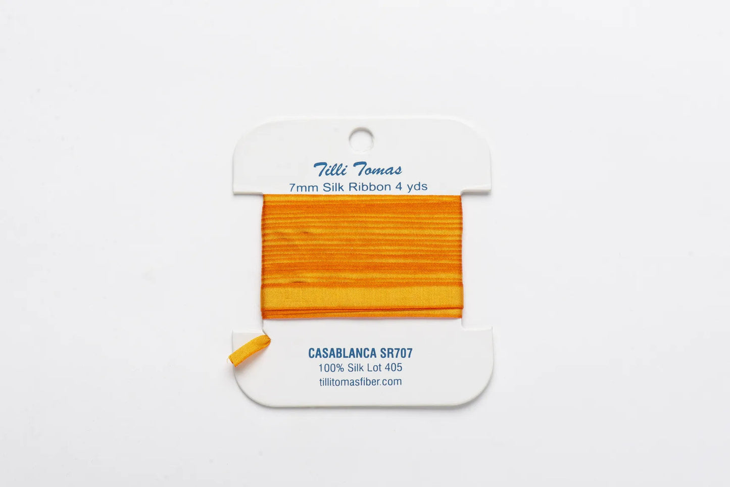 Silk Ribbon - Casablanca