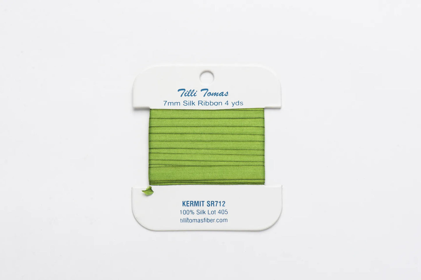 Silk Ribbon - Kermit