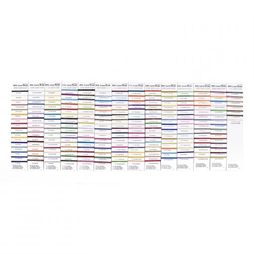 Silk Lame Braid - Mint - 18 Count