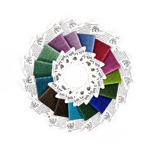 Silk Lame Braid - Mint - 18 Count