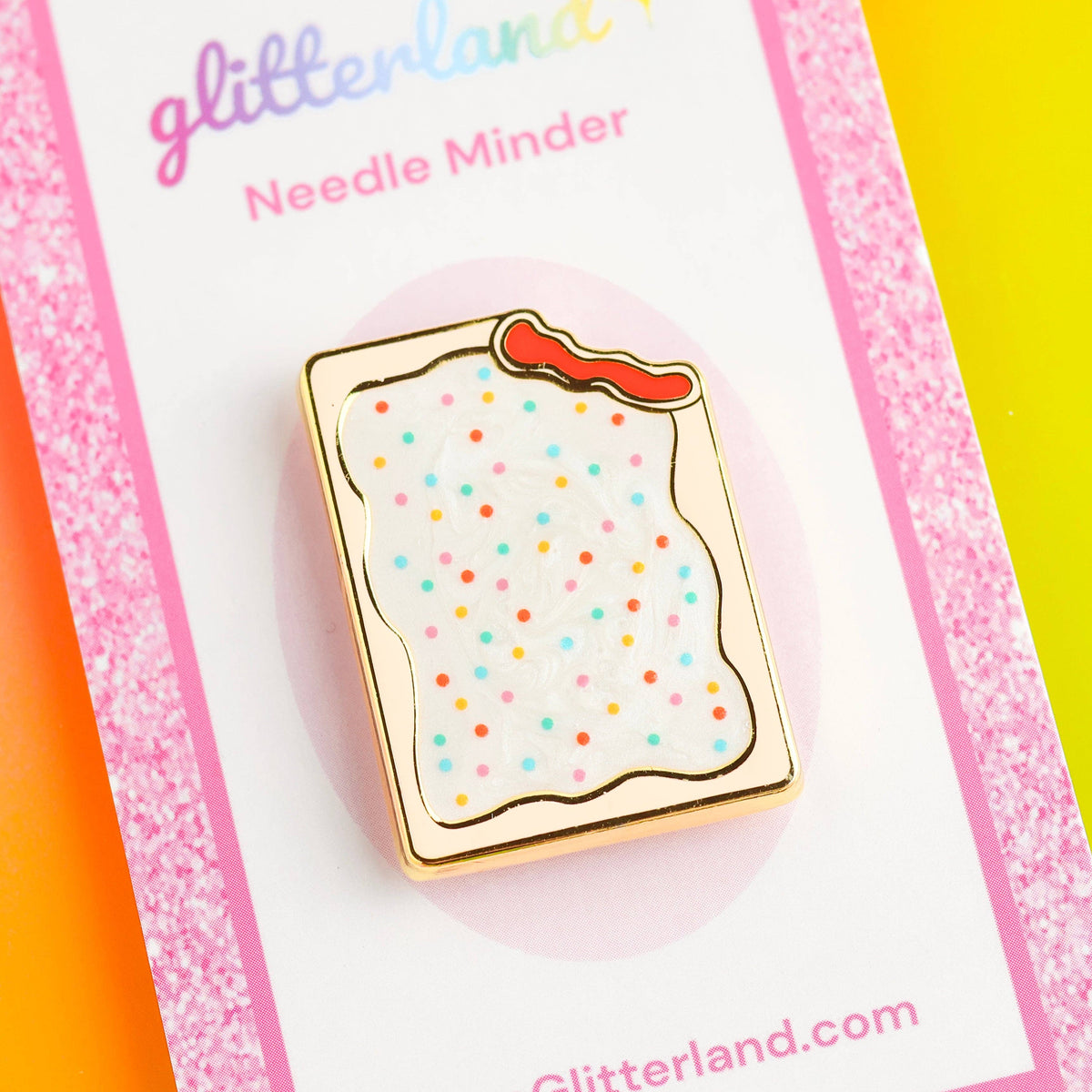 Toaster Pastry Needle Minder