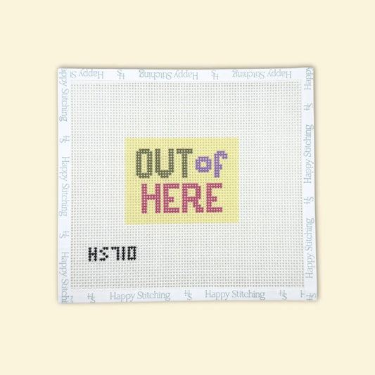 Out of Here Canvas and Finishing Kit