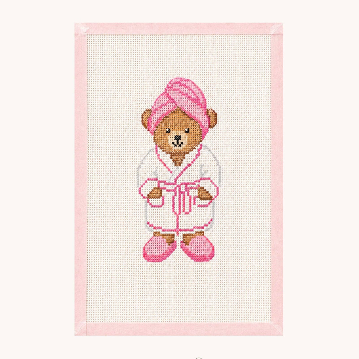 Pink Bathrobe Bear