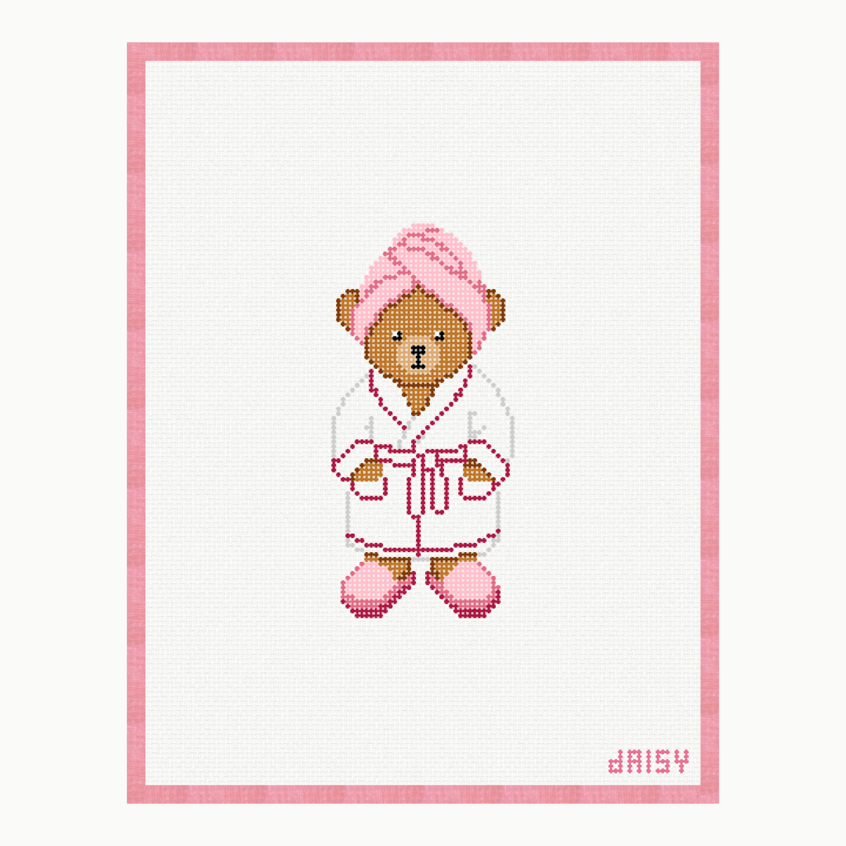 Pink Bathrobe Bear