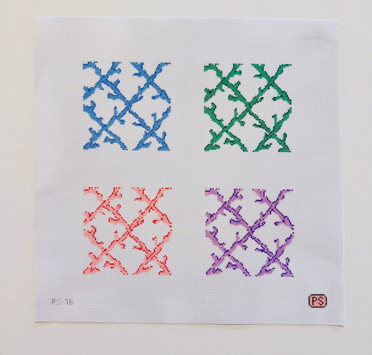 Coral Lattice Coaster Set
