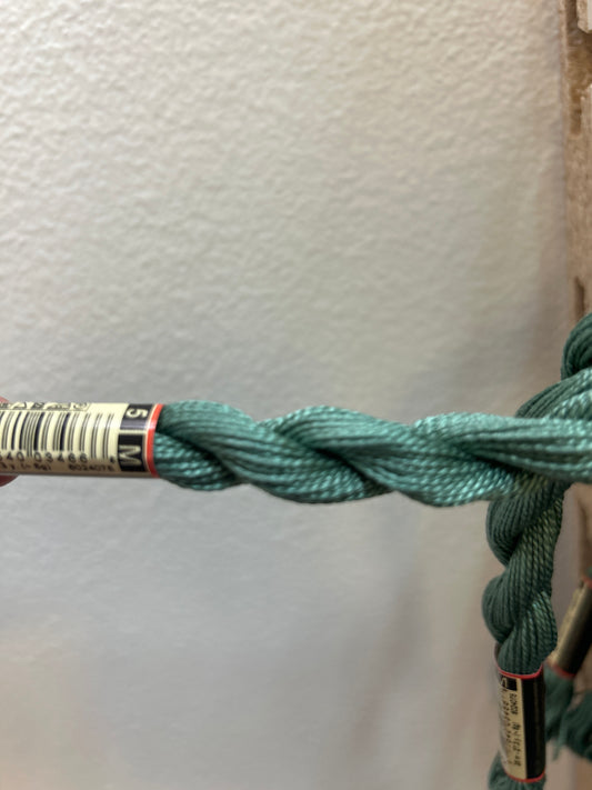 DMC Size 5 Pearl 502 Blue Green