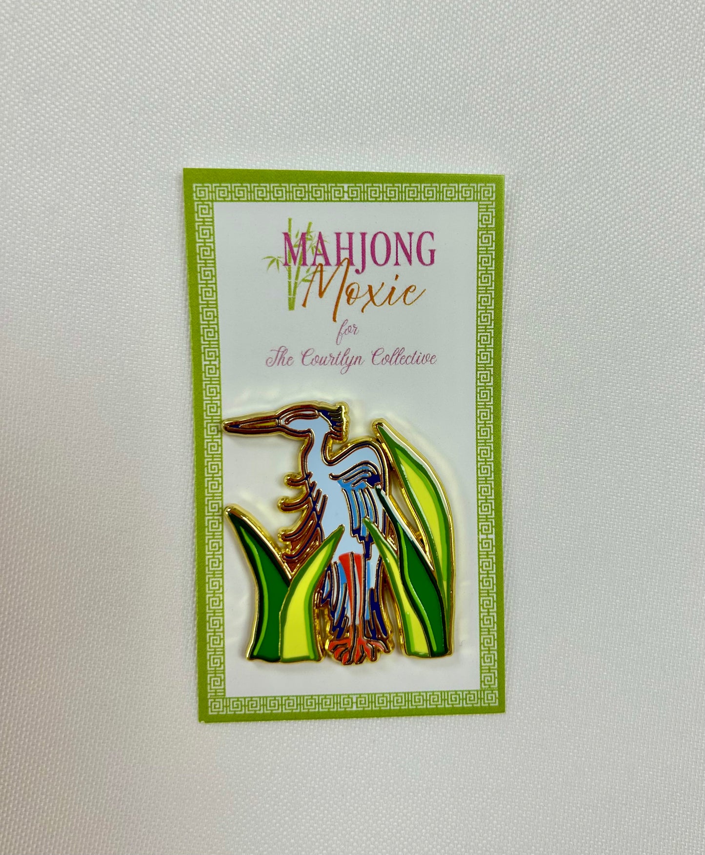 Heron Bird Bam Needle Minder
