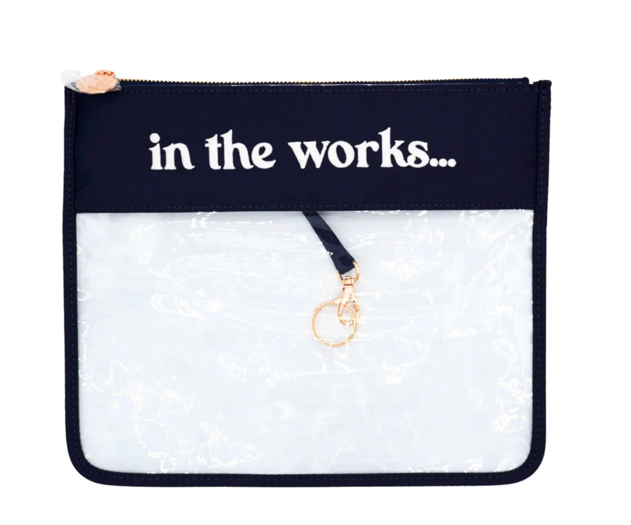 Tiny WTS Project Bag - Navy