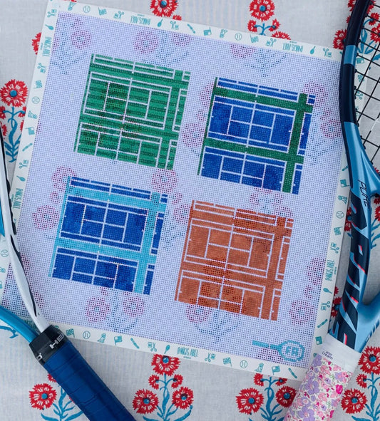 Tennis Courts Coasters