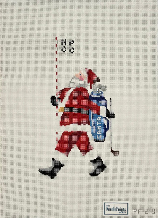 Santa Golfer