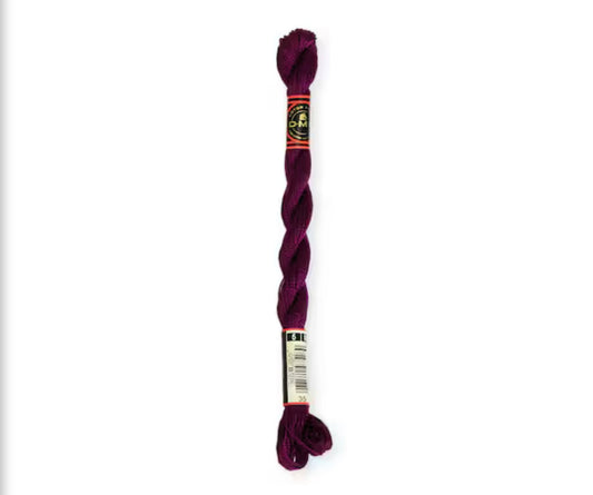 DMC Size 5 Pearl 35 Very Dark Fushsia