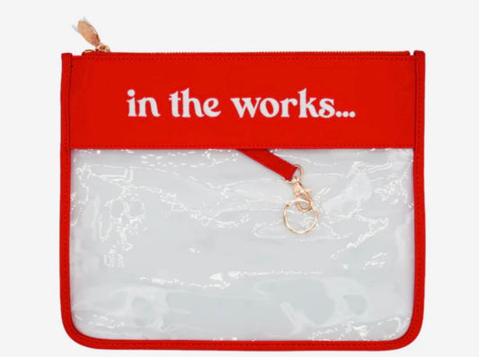Tiny WTS Project Bag- Red