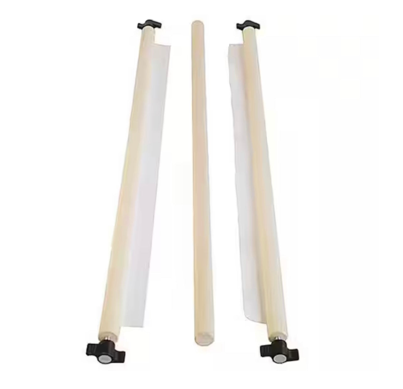 12" Scroll Rods w/Loop and Webbing