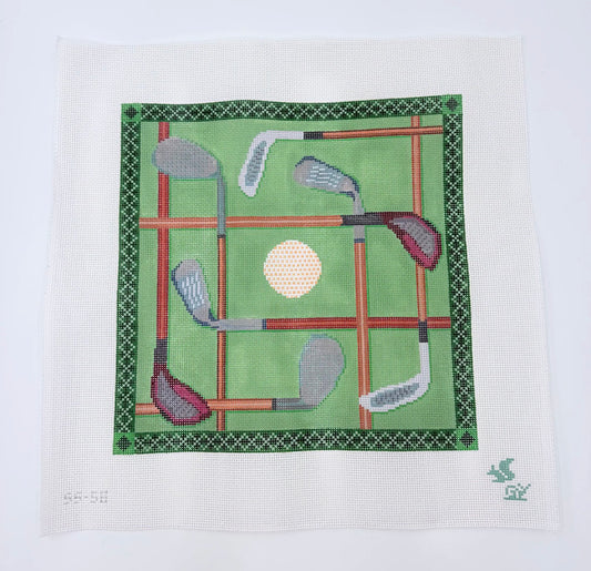 Vintage Golf Pillow