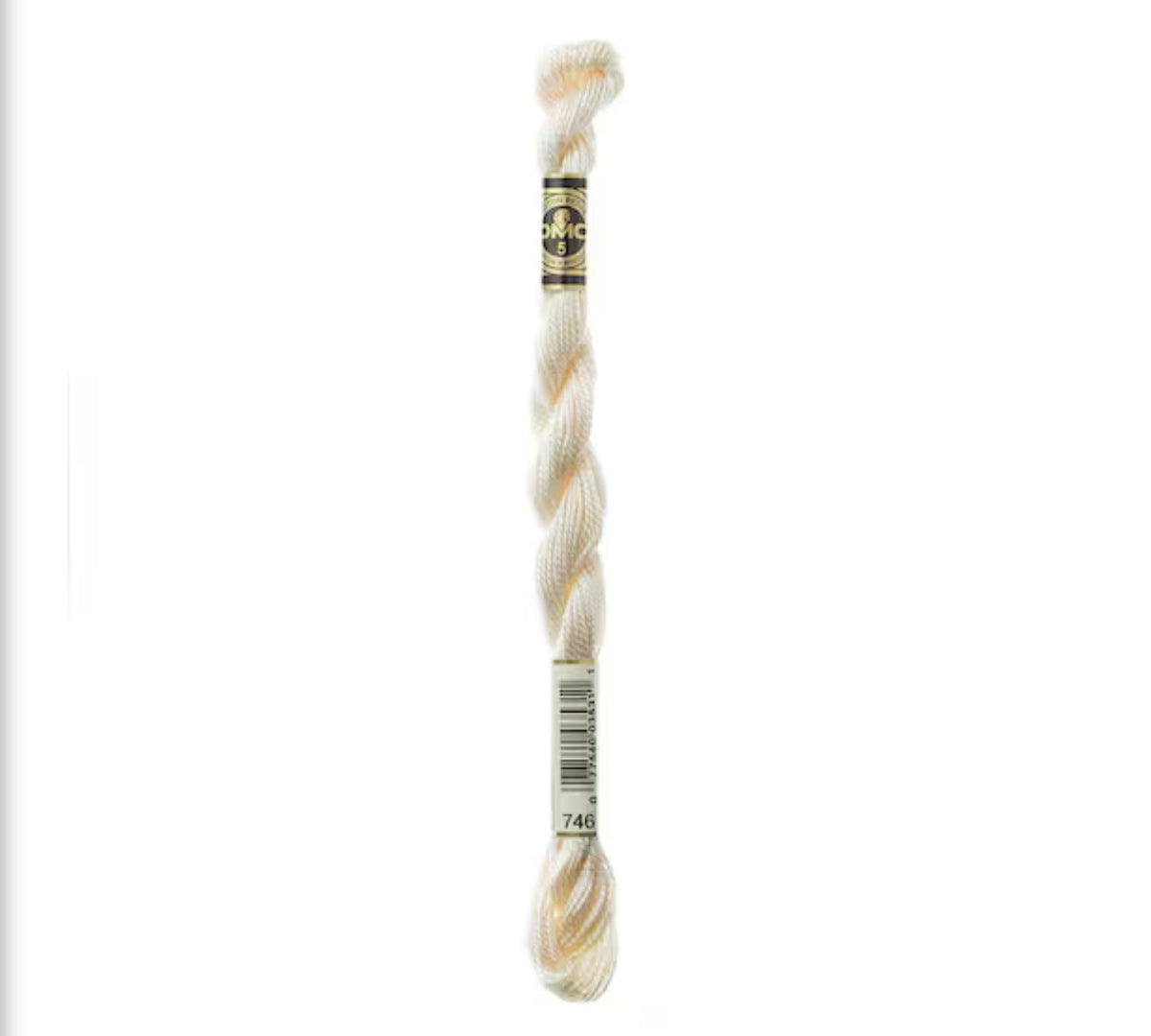 DMC Size 5 Pearl 746 Off White