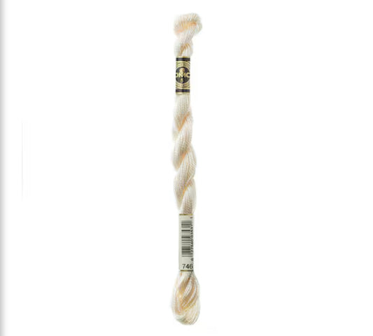 DMC Size 5 Pearl 746 Off White