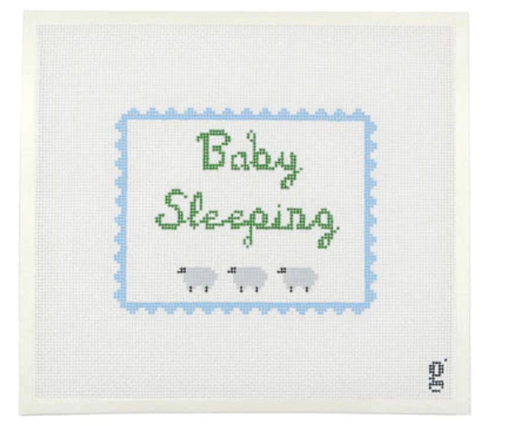 Baby Sleeping - Blue