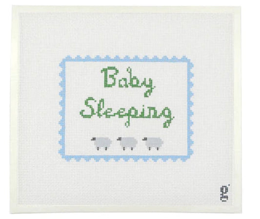 Baby Sleeping - Blue