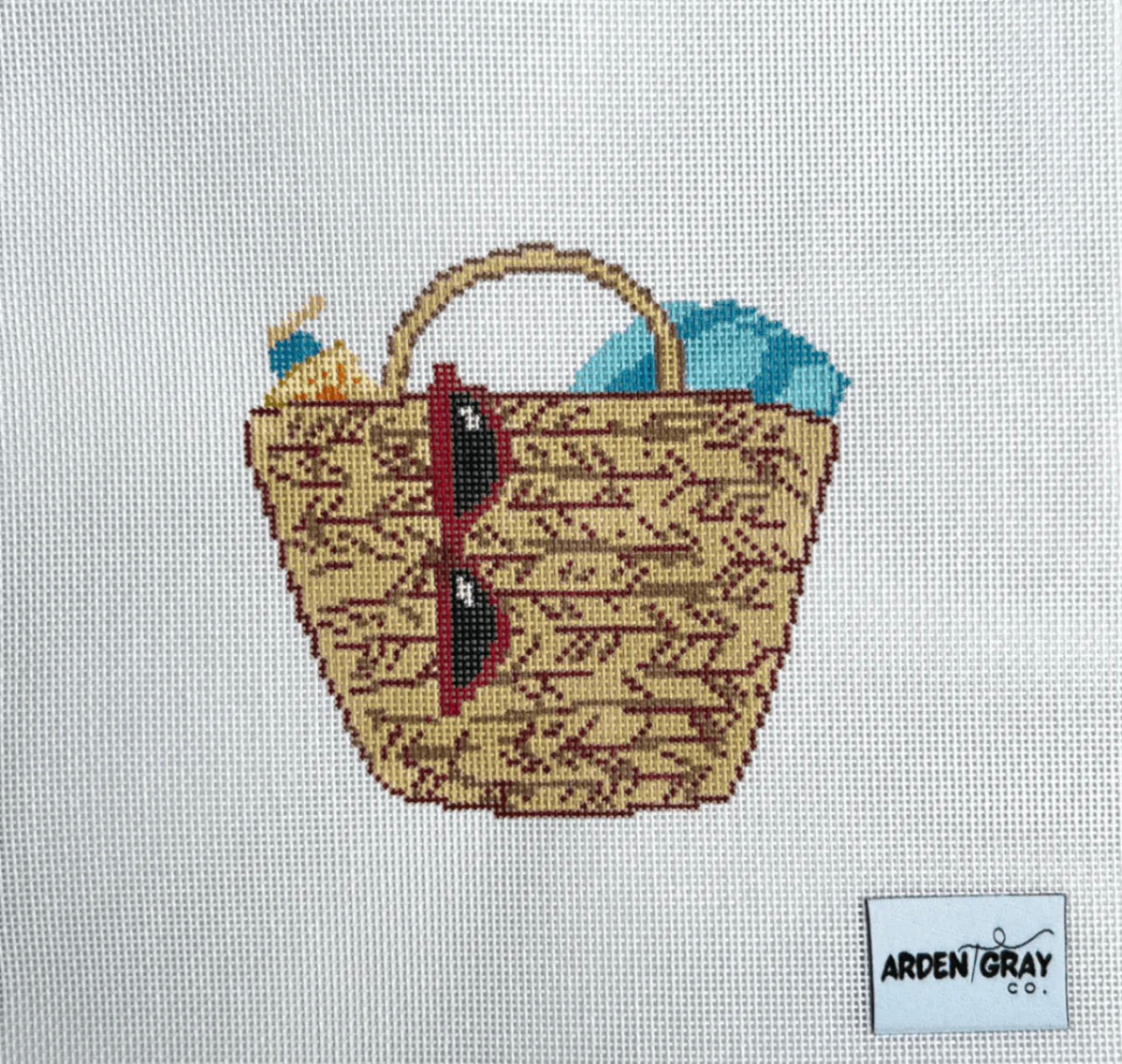 Straw Beach Bag