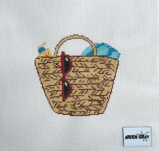 Straw Beach Bag