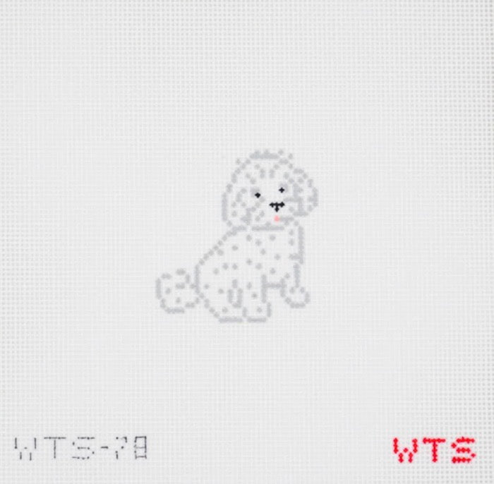 Mini White Fluffy Dog