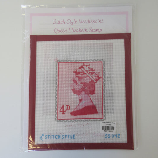 Queen Elizabeth Stamp and Stitch Guide