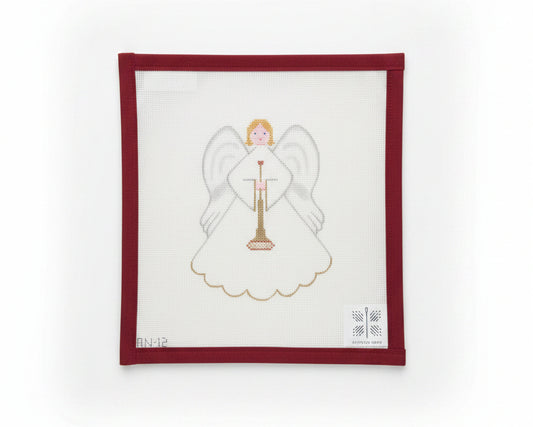 Angel with Horn Canvas and Stitch Guide