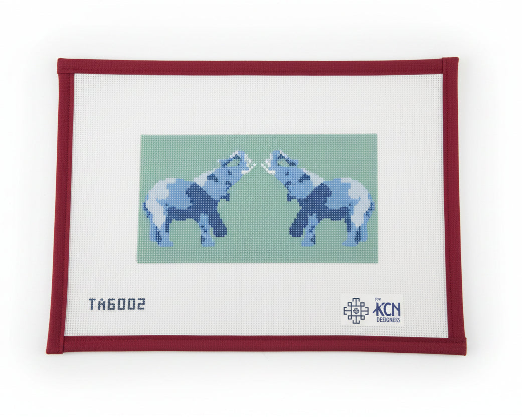Elephant Blue Sunglass Case - The Red Stitch