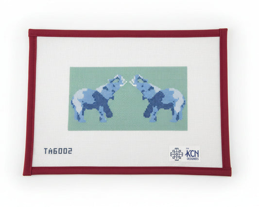 Elephant Blue Sunglass Case - The Red Stitch
