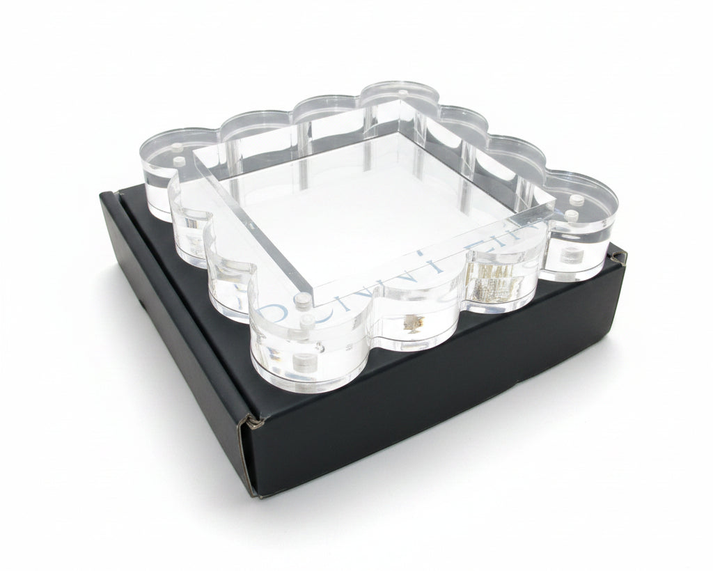 Acrylic Scallop frame 4 inch