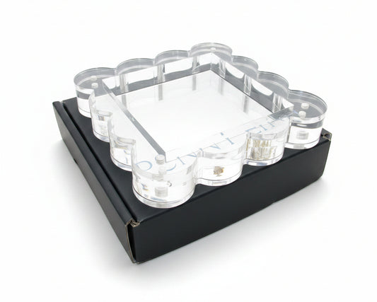 Acrylic Scallop frame 4 inch