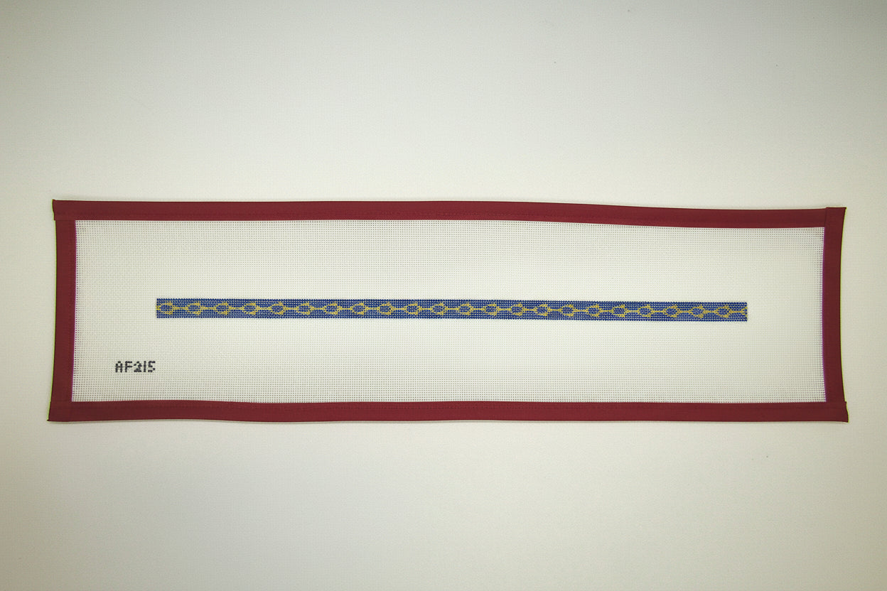 Navy/Gold Wrap Bracelet
