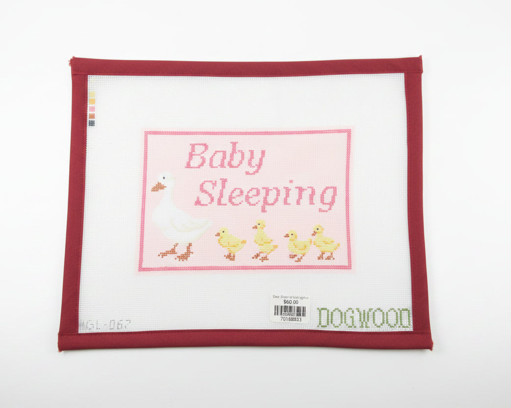 Baby Sleeping Duckling Pink