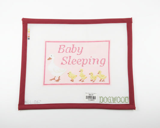 Baby Sleeping Duckling Pink