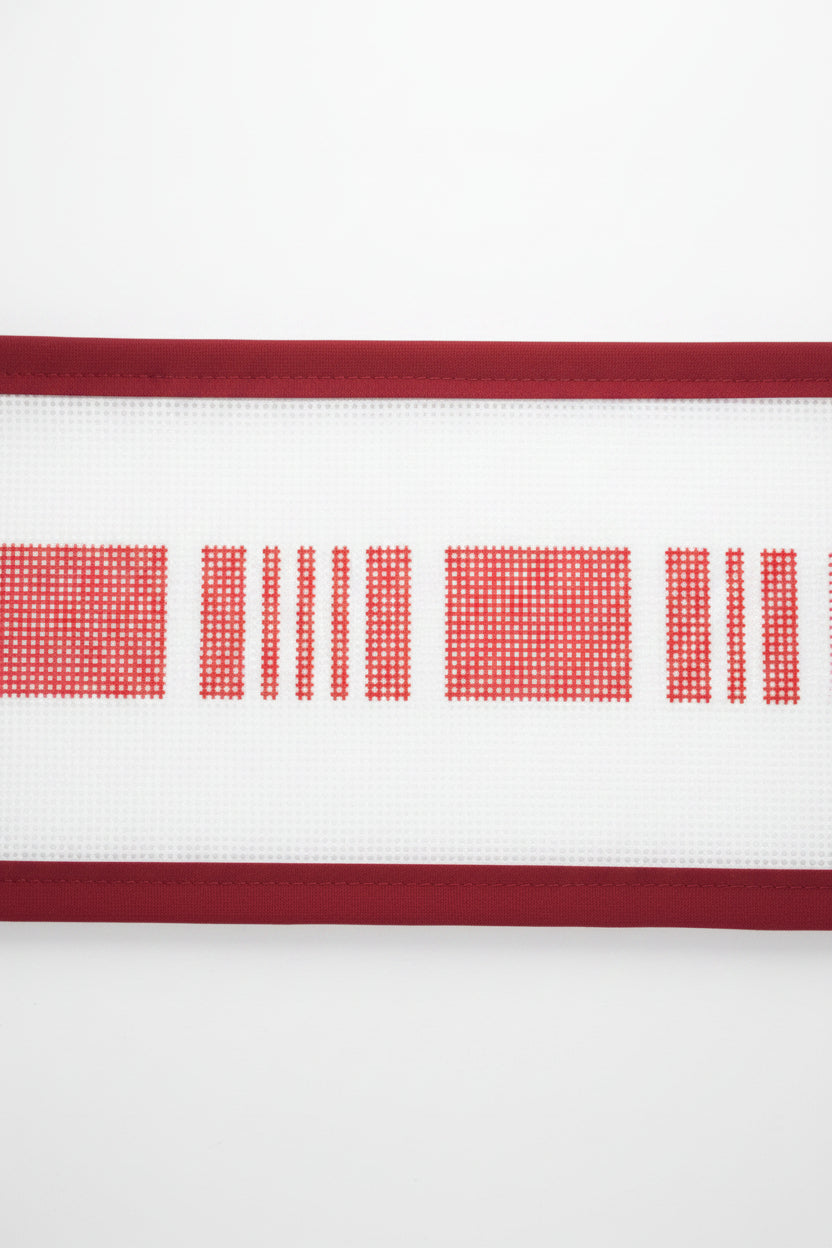 Stripe Strawberry Fob
