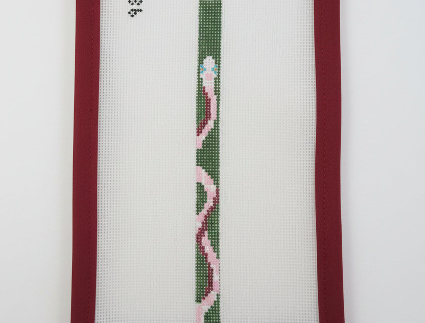 Green and Pink Snake Wrap Bracelet