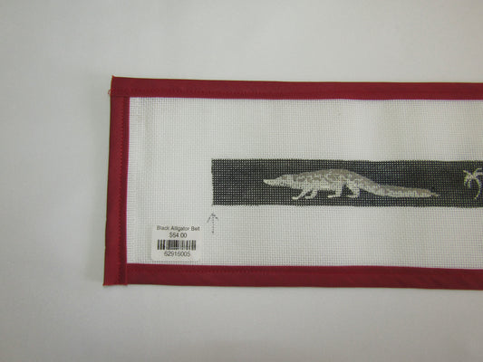 Black Alligator Belt