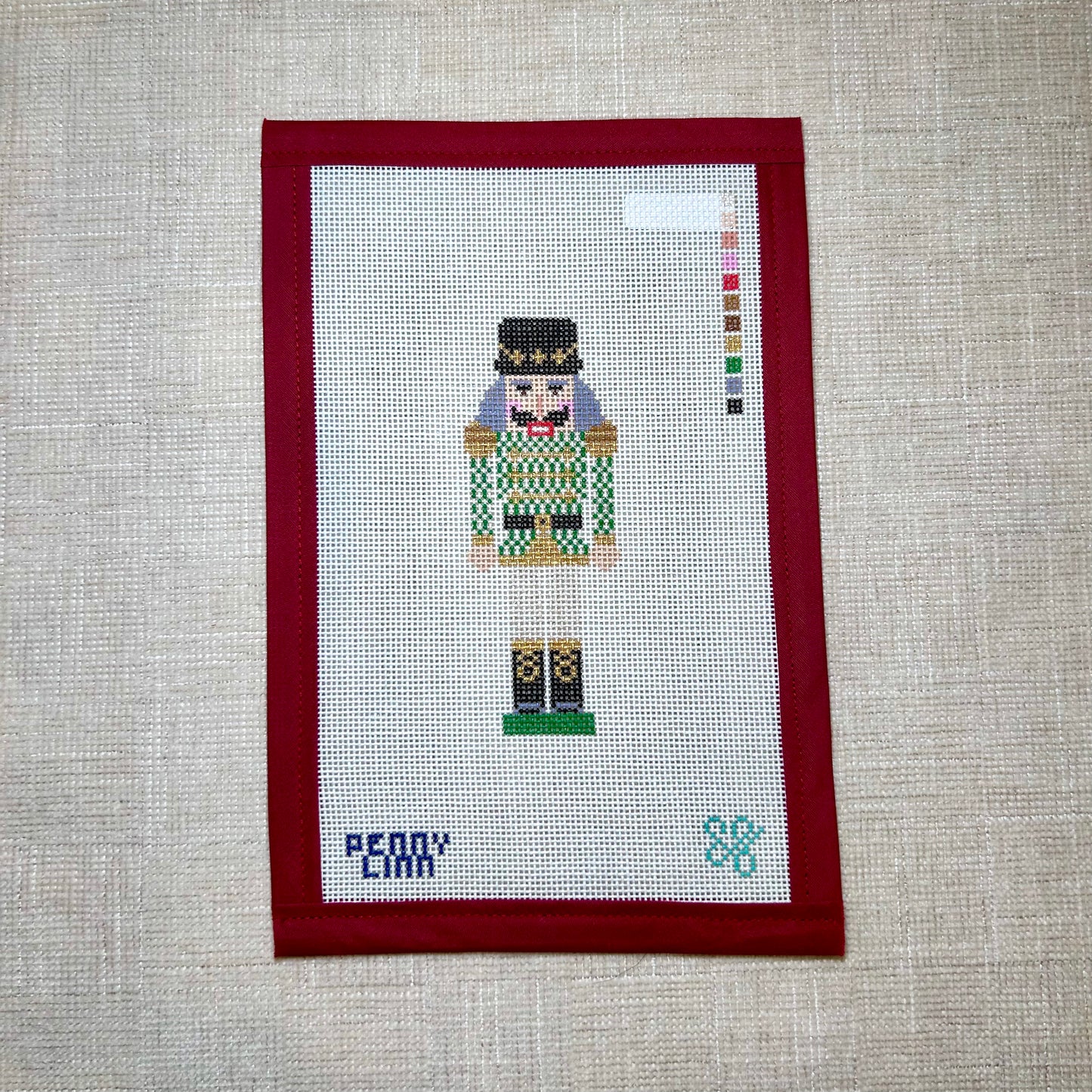 Mini Green Herend Nutcracker