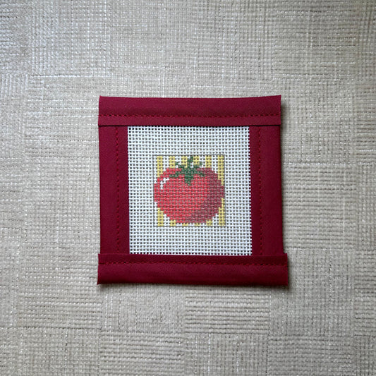 Mini Tomato with Striped Background