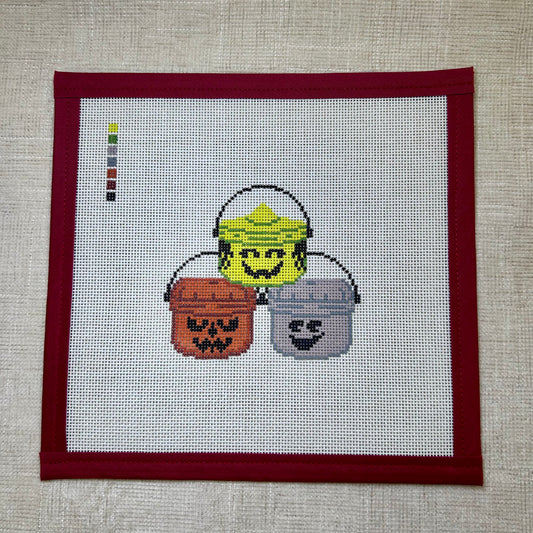 Vintage Halloween Buckets
