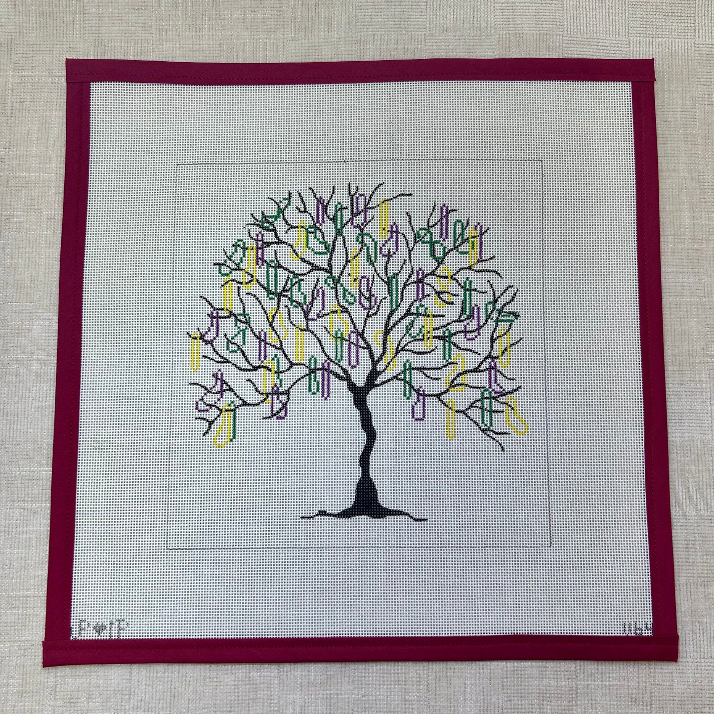 Mardi Gras Tree of Beads