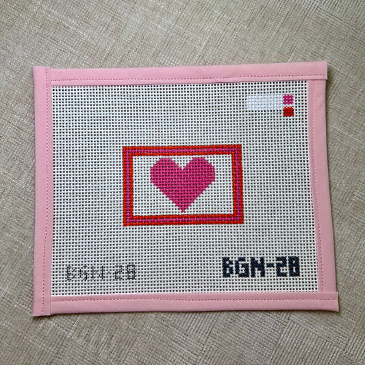 Pink Heart Insert