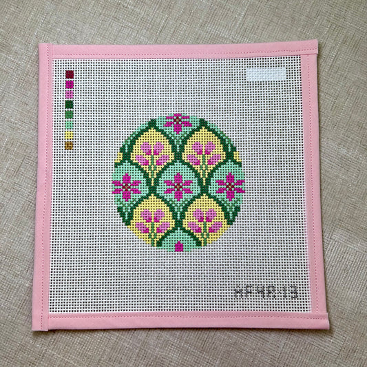 Alpine Flower 4" Round