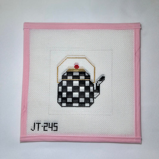 Teapot Square - Black & White