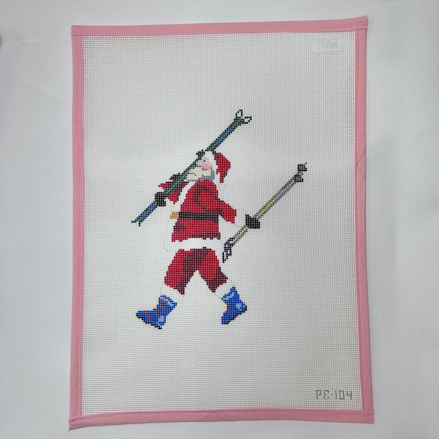 Santa Skier