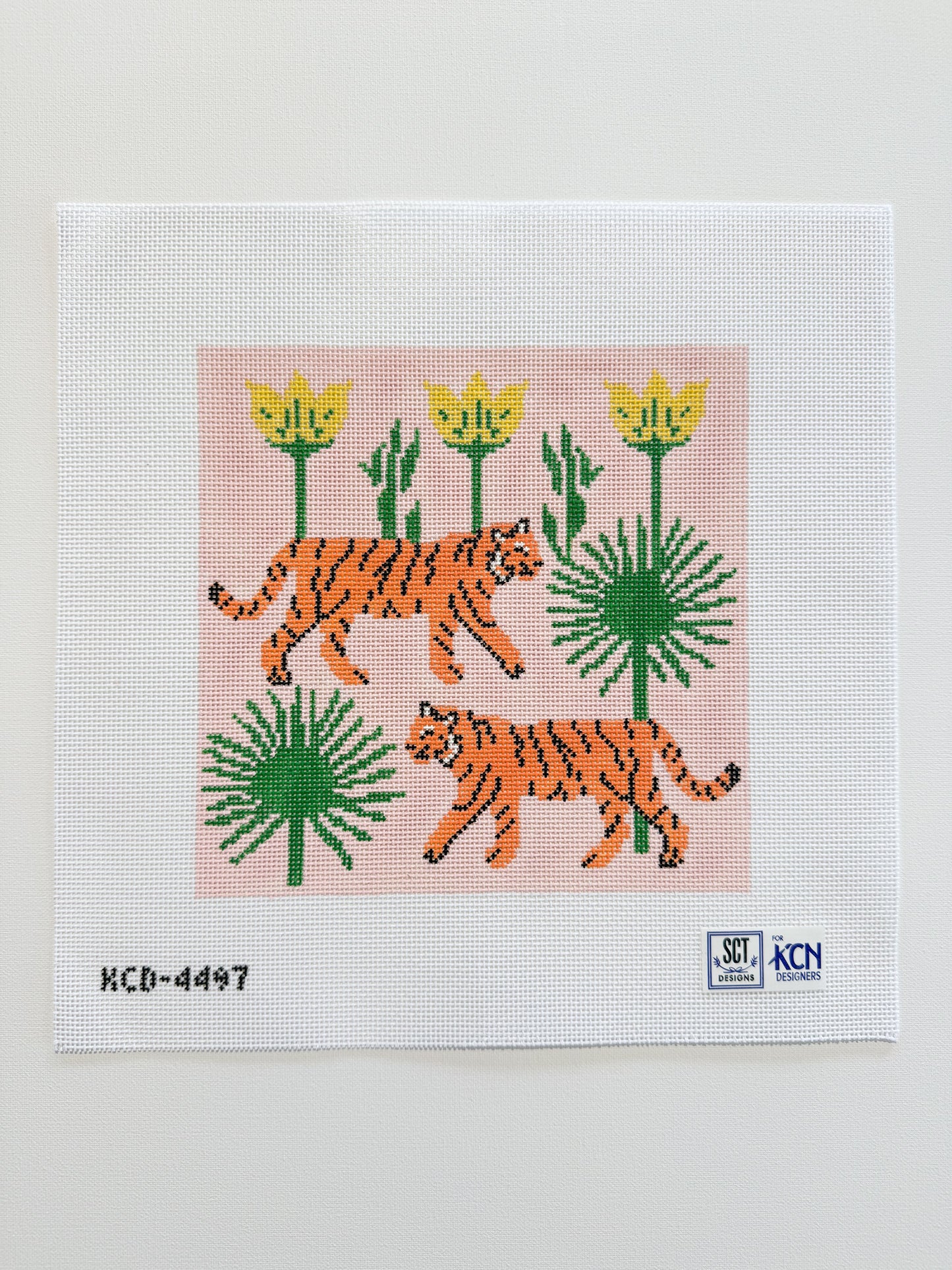 Tigers with Palms