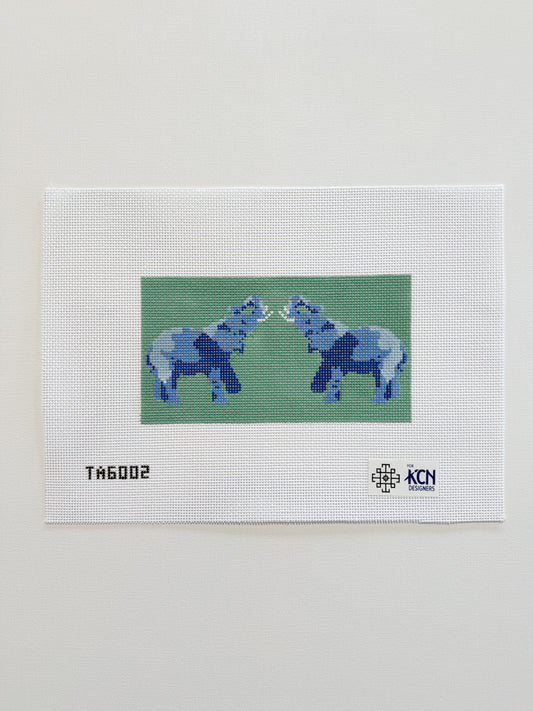 Elephant Blue Sunglass Case