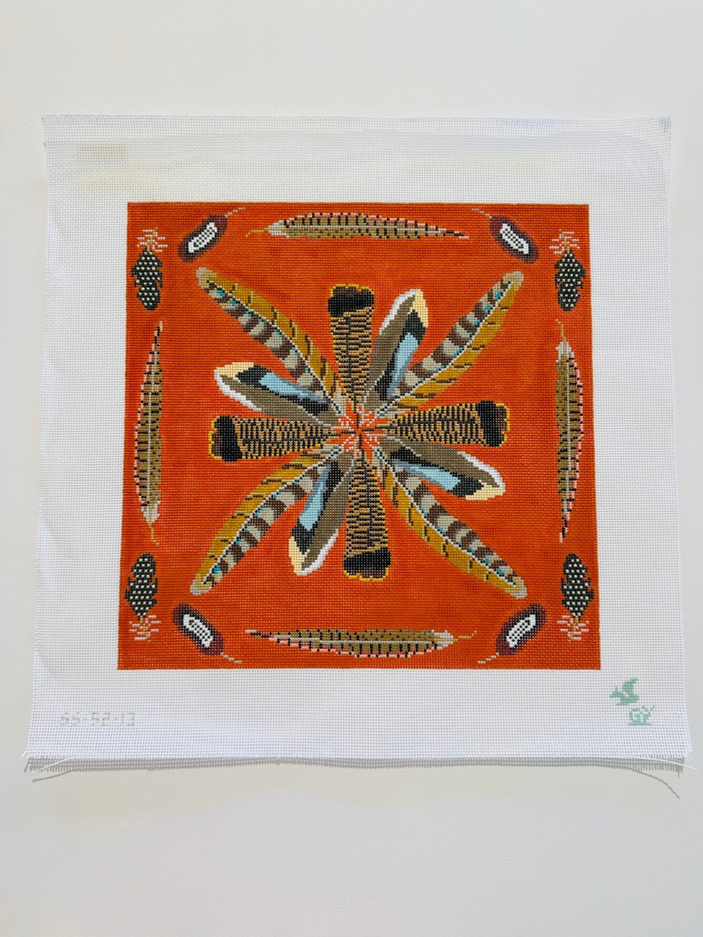 Game Bird Feathers Pillow