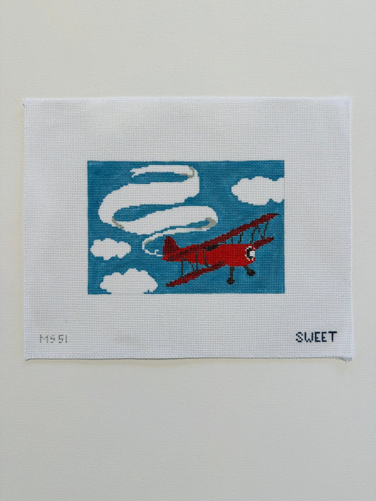 Red Airplane Doorsign