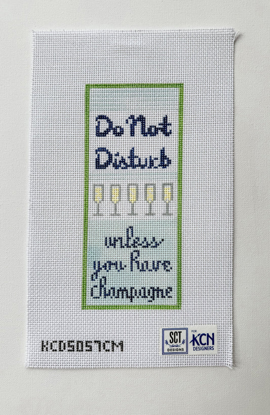 Do Not Disturb, unless Champange
